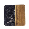 Marble Wood Stitching Coasters