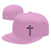 Jesus Embroidered Cross Snapback