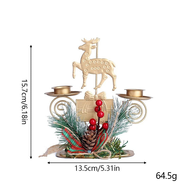Christmas Themed Candle Holders