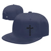 Jesus Embroidered Cross Snapback