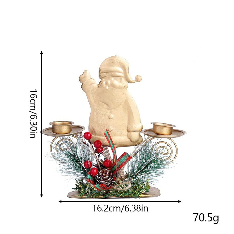 Christmas Themed Candle Holders
