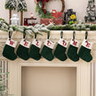 Personalised Letter Knitted Christmas Stockings