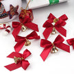 10-Piece Bowknot Bell Christmas Gift Bows