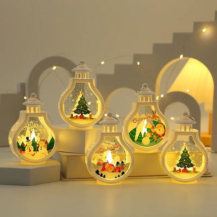 Christmas Mural LED Bauble Light