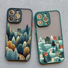 Enchanted Winter Christmas Peaks Phone Cases