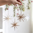 Sparkling Star Christmas Tree Ornament