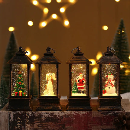 Christmas Led Light-Up Lantern