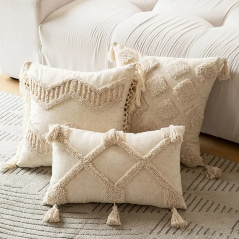 Sahara Stripes Boho Cushion Cover