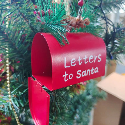 Letters to Santa Mailbox Tree Ornament