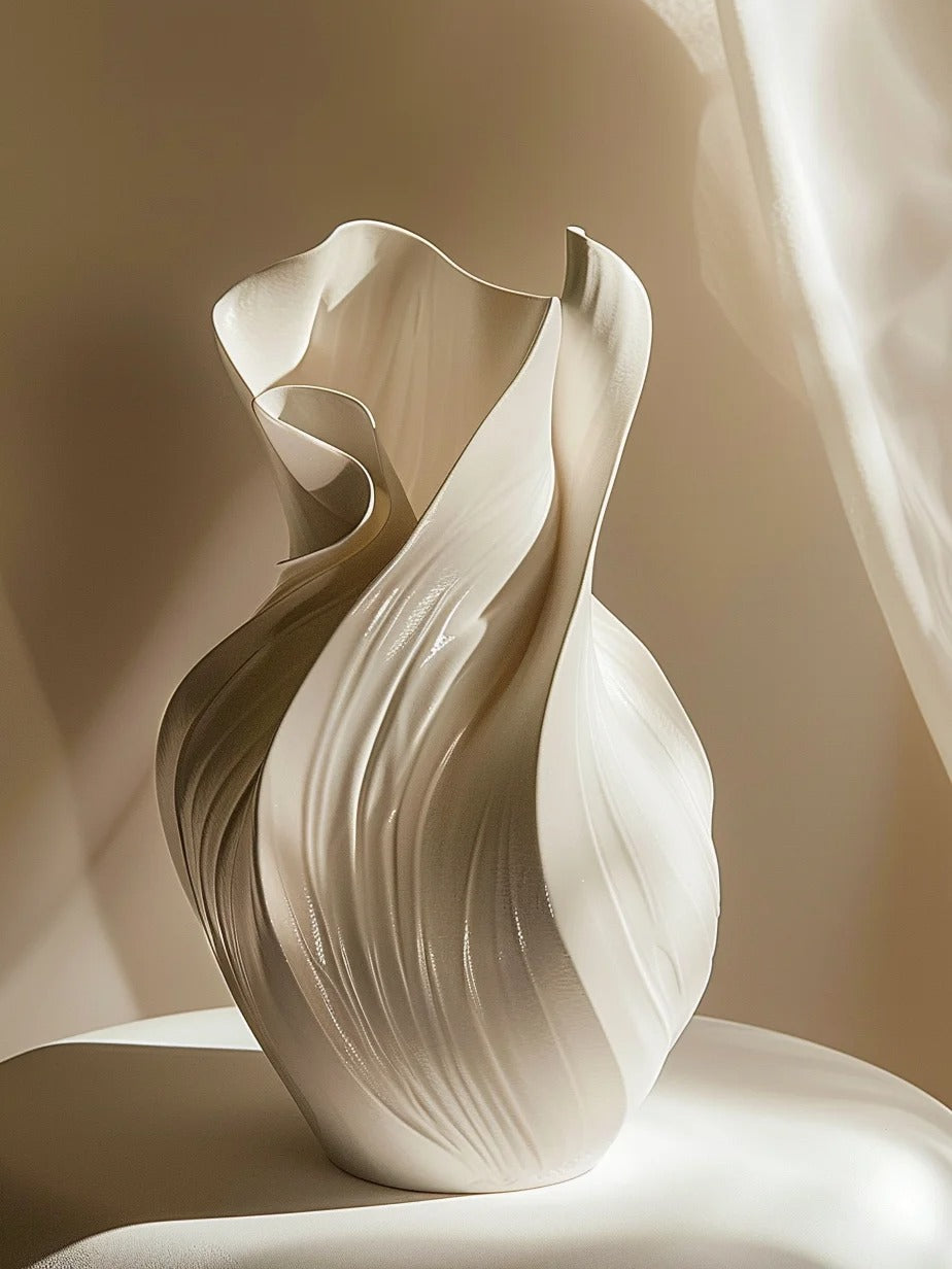 Abstract Silhouette Vase