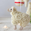 Woolly Felt Lamb tree Ornament