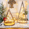 Luminous Alpine Glow Christmas Centrepiece