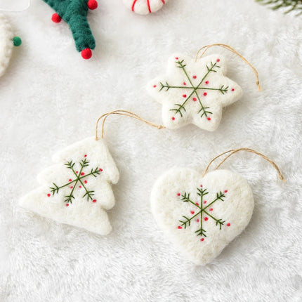 Felt Christmas Tree Pendant Ornaments