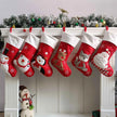 Christmas Icons Embroided Stocking