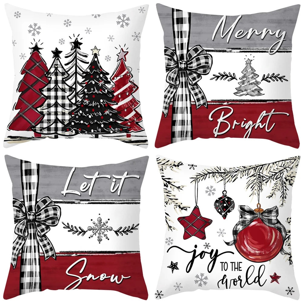 Christmas Festive Themed Cushion Covers