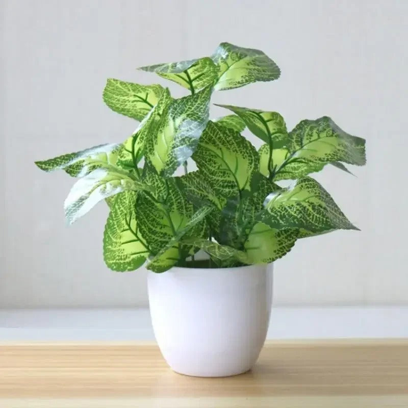 Artificial Exotic Leaf Pot Plants