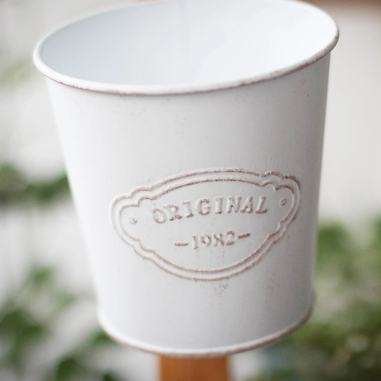 Hanging Retro Letter Bucket Plant Pot