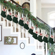 Personalised Letter Knitted Christmas Stockings