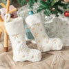 Winter Elegance Snowflake Stocking