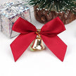 10-Piece Bowknot Bell Christmas Gift Bows