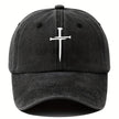 Cross Nails Washed Baseball Cap