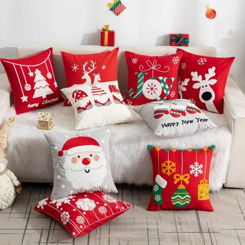 Christmas Icons Festive Cushion Covers