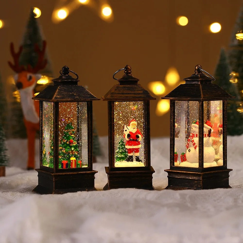 Christmas Led Light-Up Lantern