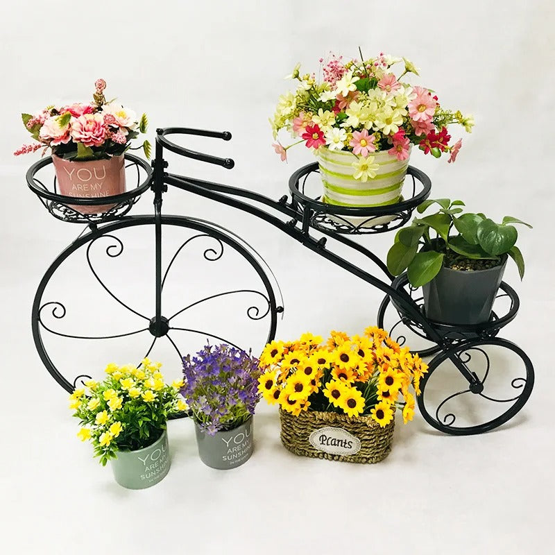 European Bicycle Pot Plant Display