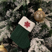 Personalised Letter Knitted Christmas Stockings