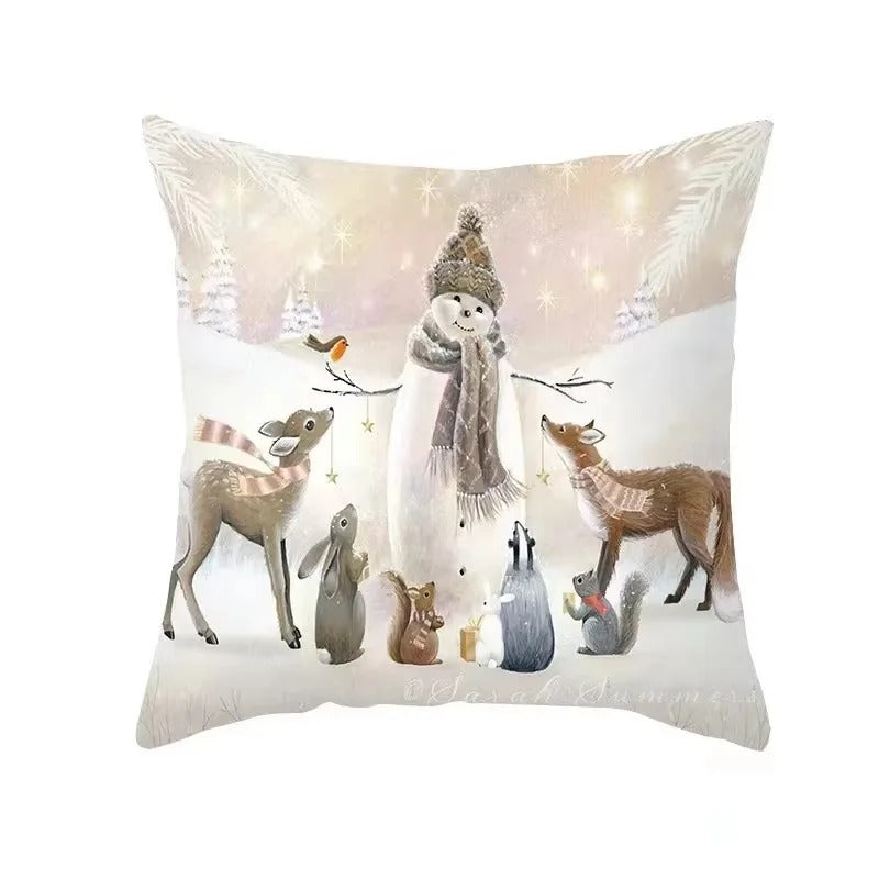 Christmas Festive Themed Cushion Covers