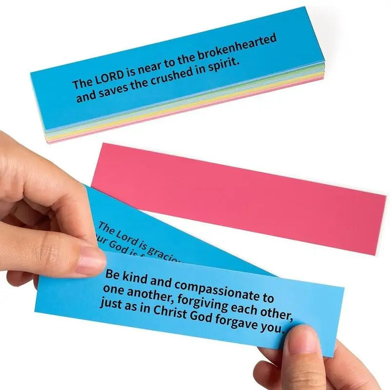 Bible Scripture Cards Jar