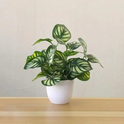 Artificial Exotic Leaf Pot Plants