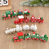Holiday Express Christmas Wooden Train Decoration