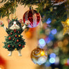 Cat Christmas Tree Ornament