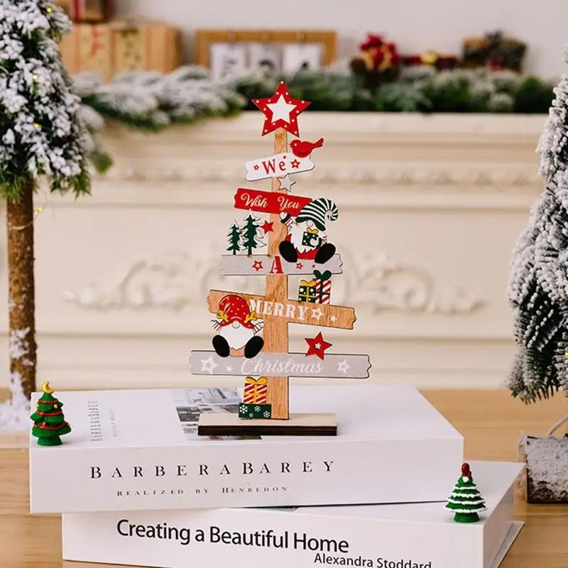 Santa & Tree DIY Desktop Christmas Décor Set