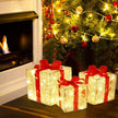 Christmas Glowing Gift Box Decoration