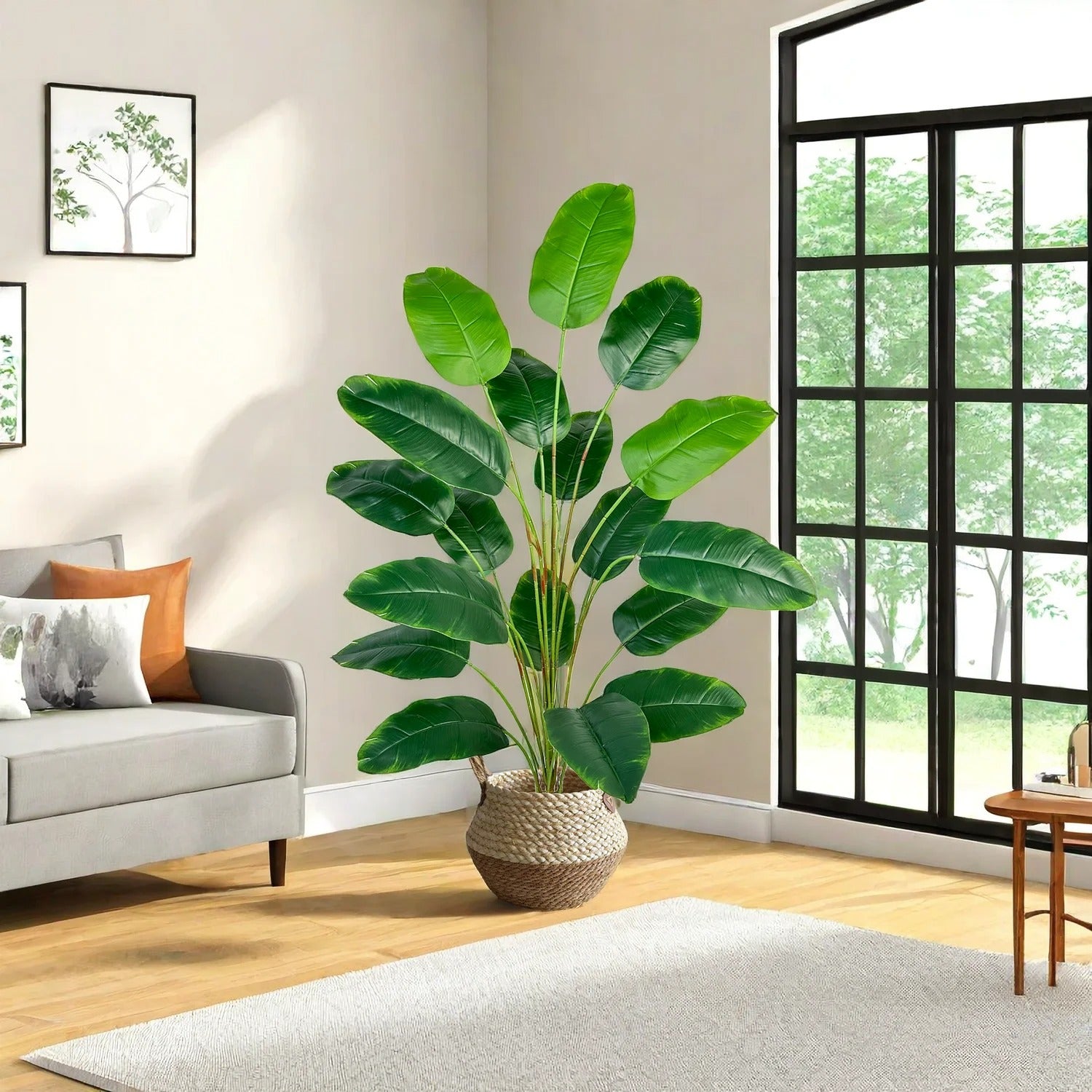 Artificial Tropical Tall Leaf Plants