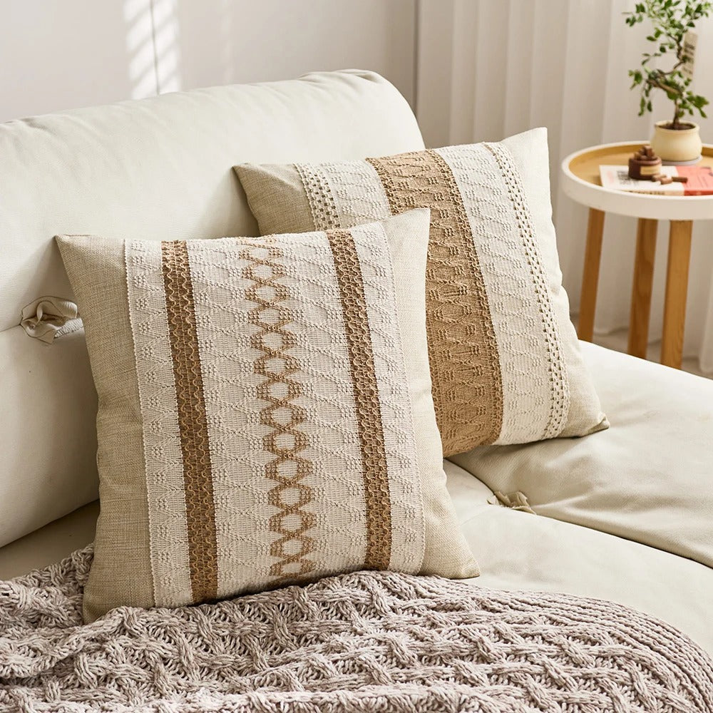 Solara Macramé Boho Cushion Cover