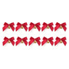 10-Piece Bowknot Bell Christmas Gift Bows