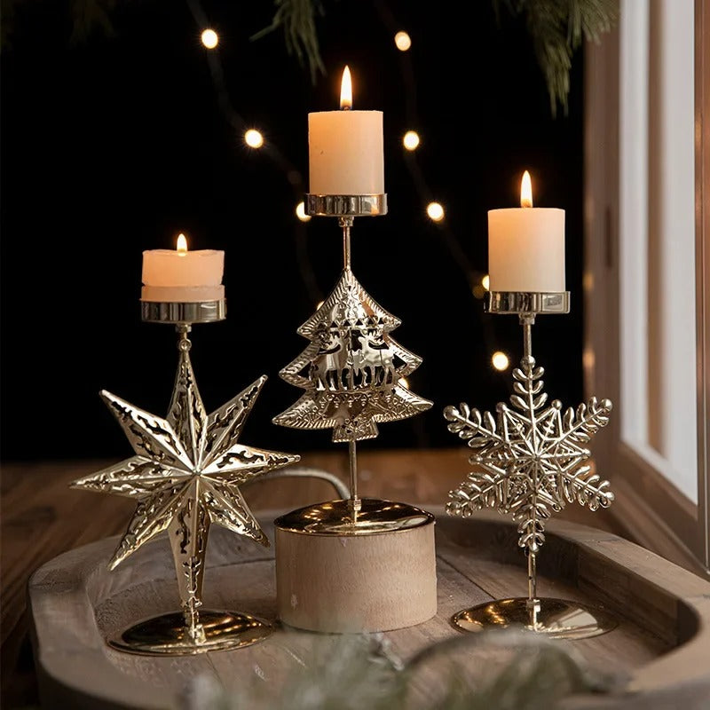 Christmas Votive Candle Holder