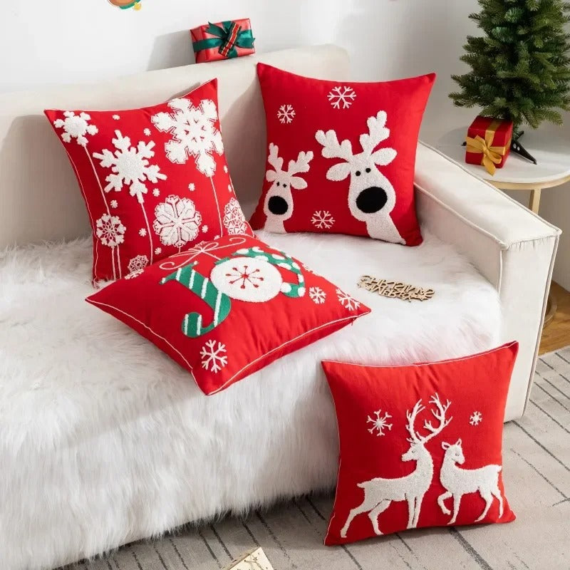 Christmas Icons Festive Cushion Covers