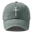 Cross Nails Washed Baseball Cap