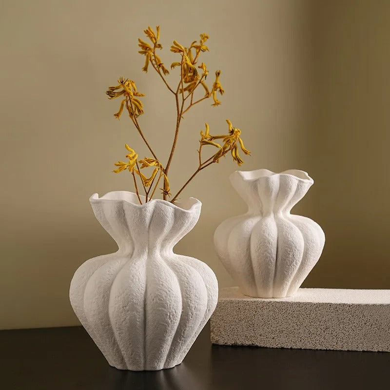 French Bloom Textured Vase