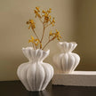 French Bloom Frosted Vase