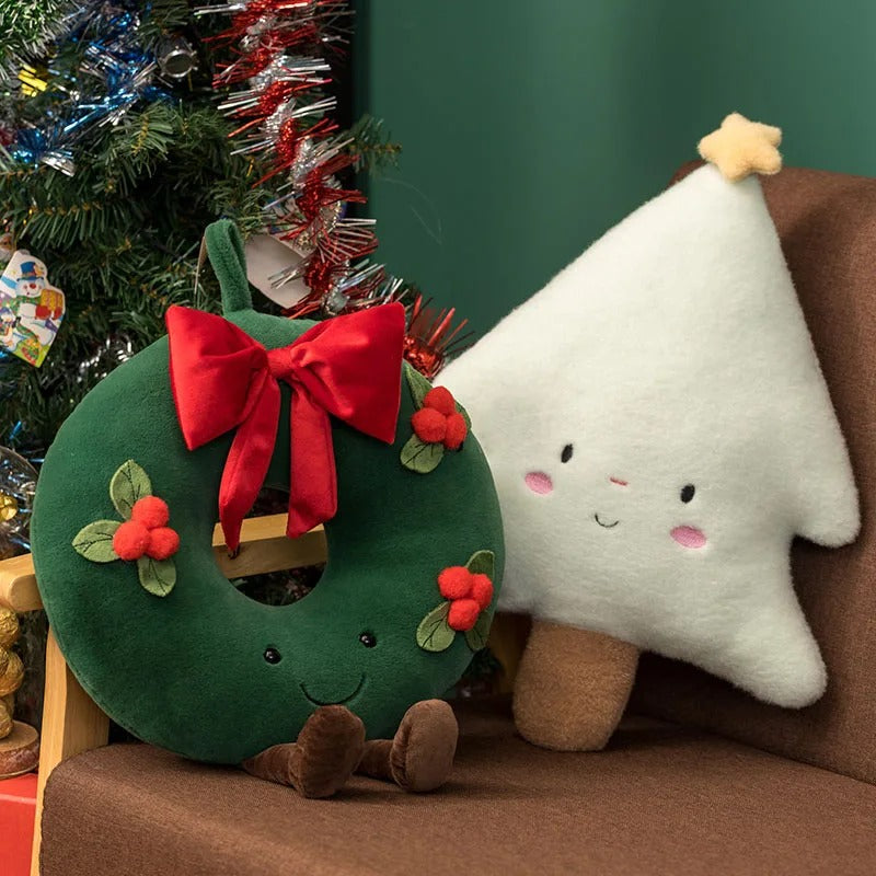 Christmas Plush Character Cushions