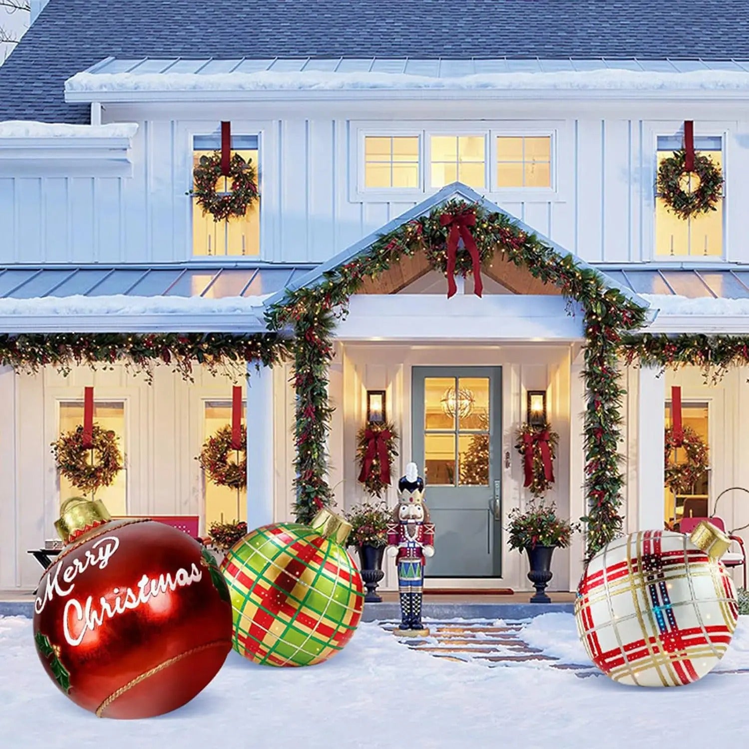 Outdoor Christmas Inflatable Bauble Ball