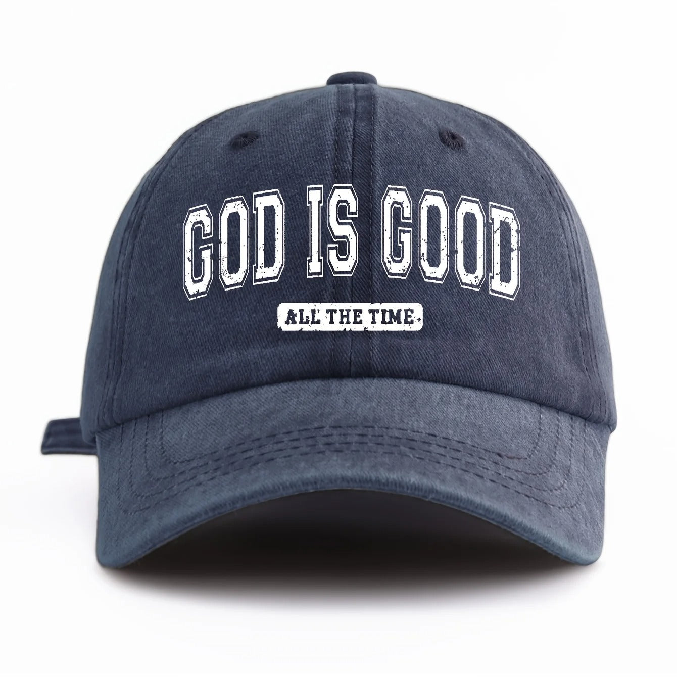 God Is Good Washed Baseball Cap