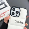 God First Puffer iPhone Case