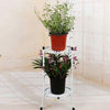 Two-Layer Elegant Metal Plant Pot Display