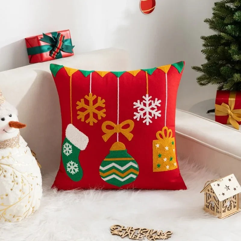 Christmas Icons Festive Cushion Covers